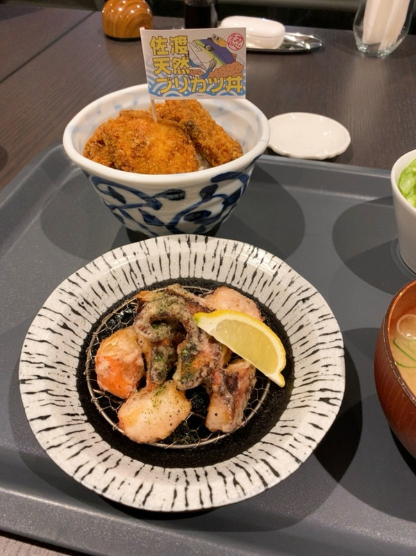 1Fのレストランで食べた夕食