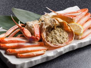 Speaking of delicious things in Kinosaki... Matsuba crab! 4043631