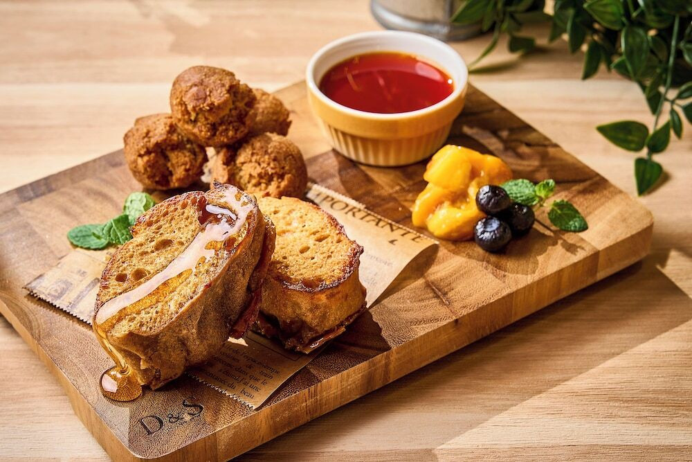 朝食ビュッフェ