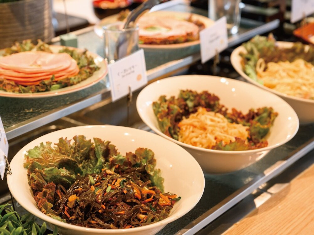 朝食ビュッフェ