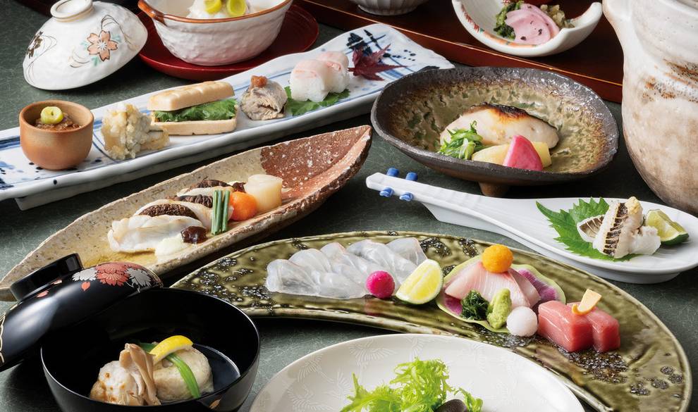 「彩羽」会席料理例 / 4