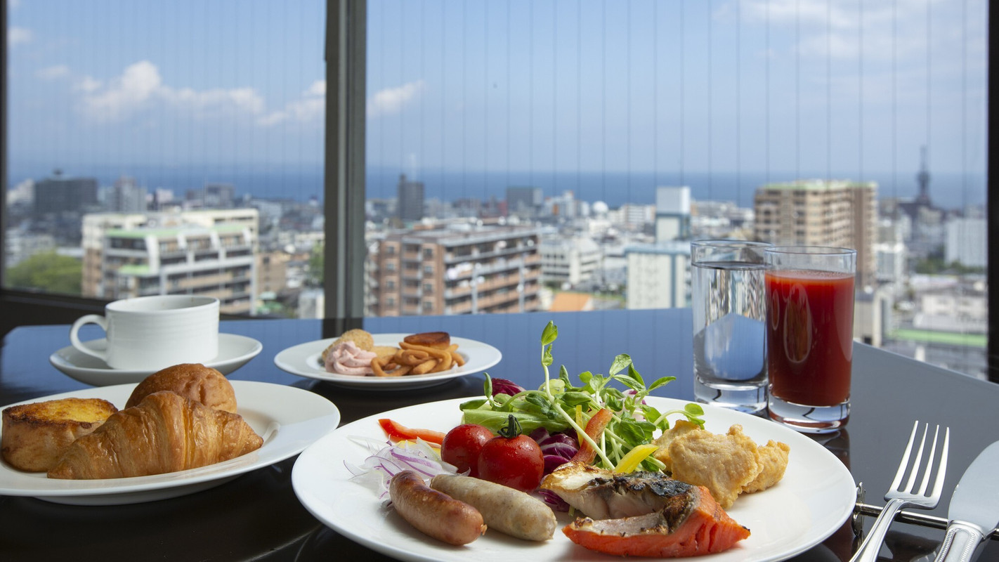 朝食会場のガーランド12