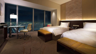 デラックス ルーム シングルベッド 2 台 禁煙 シティビュー