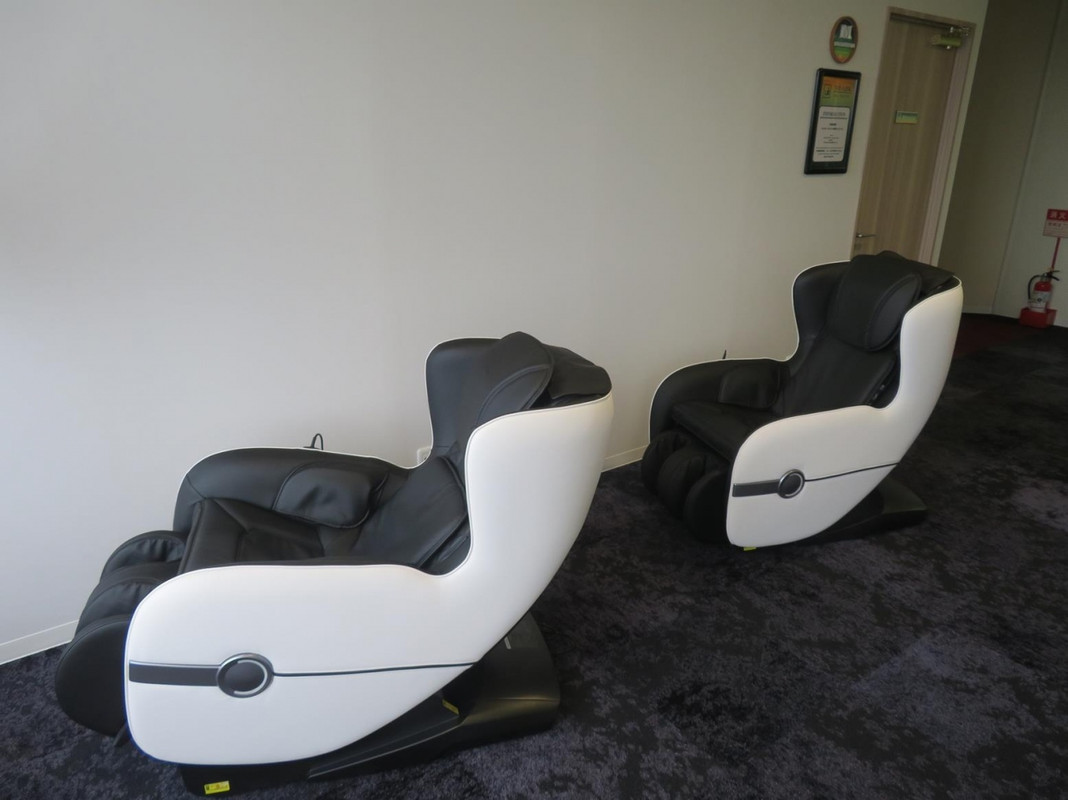 9階には、無料マッサージチェアがあったのがよかったです。