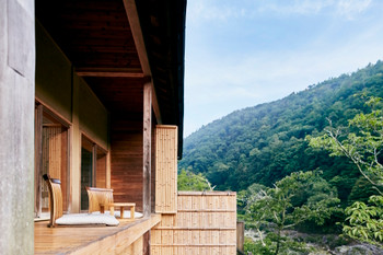 1. All rooms have a river view. HOSHINOYA Kyoto, a private waterfront residence in Arashiyama 3955587