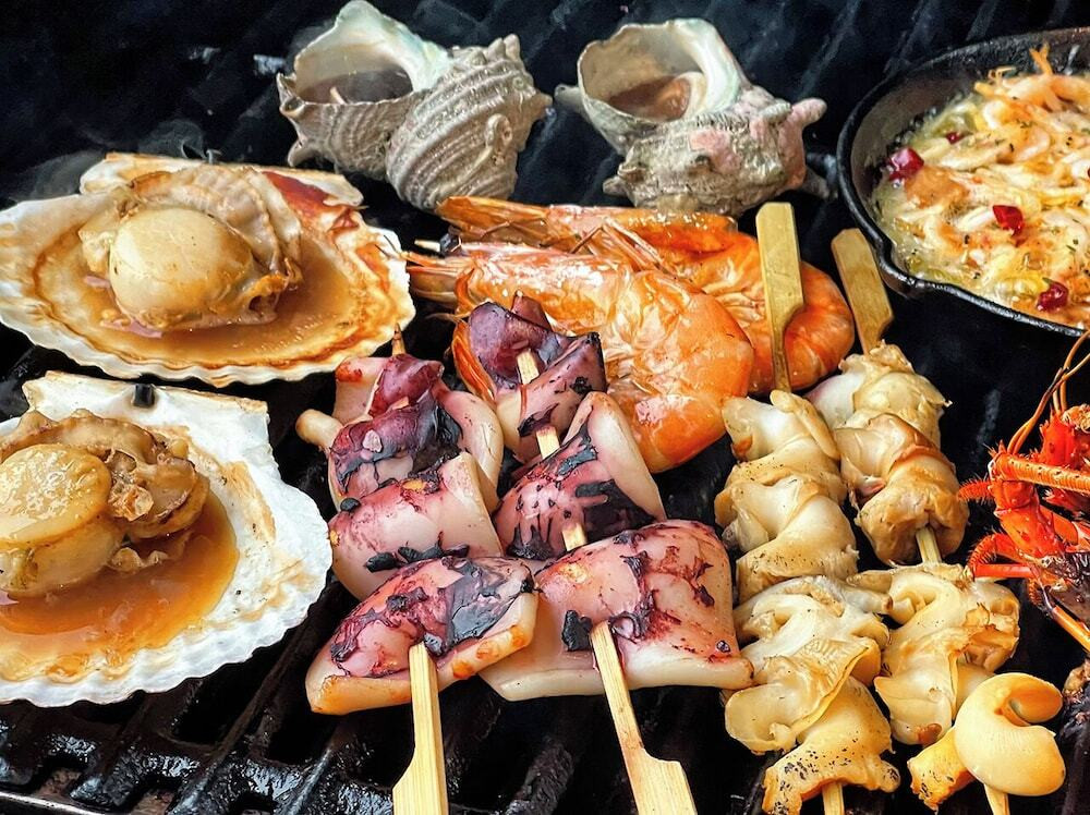 天空バス付きのドームテント!夜はキャンプファイアーで家族の思い出を4256159