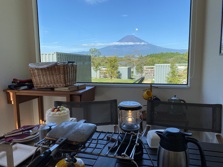 キャビン／ダイニングからの眺め