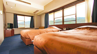 [禁煙] スタンダードツイン内風呂あり(山側)