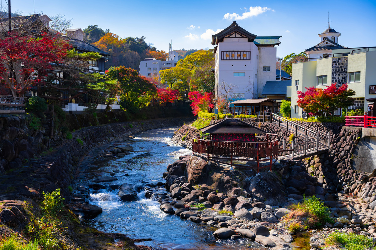 修善寺温泉の風景