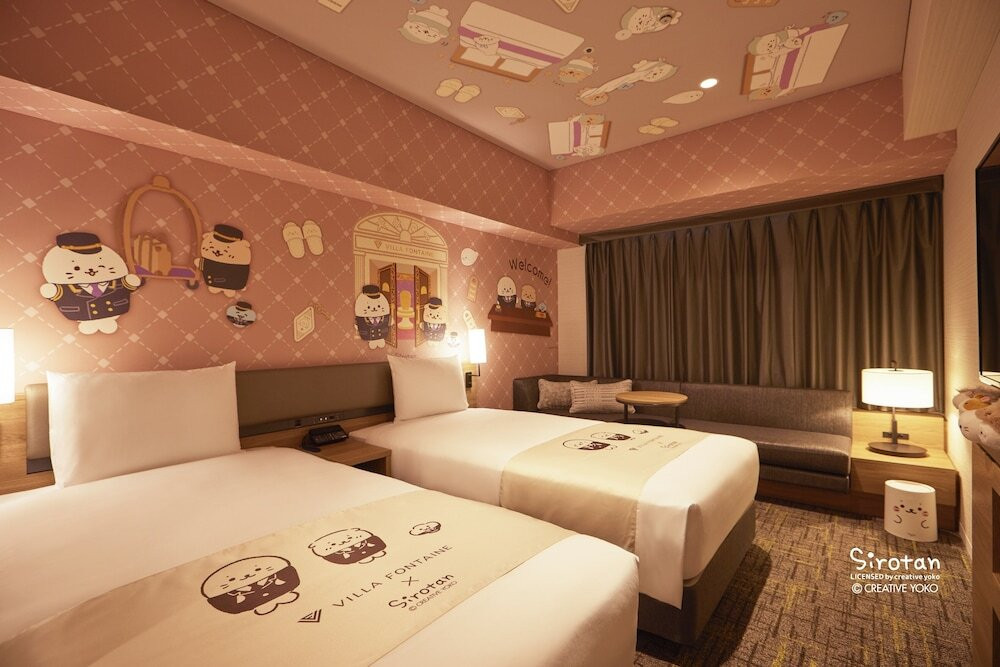 【コラボルーム】しろたん×ホテルヴィラフォンテーヌ