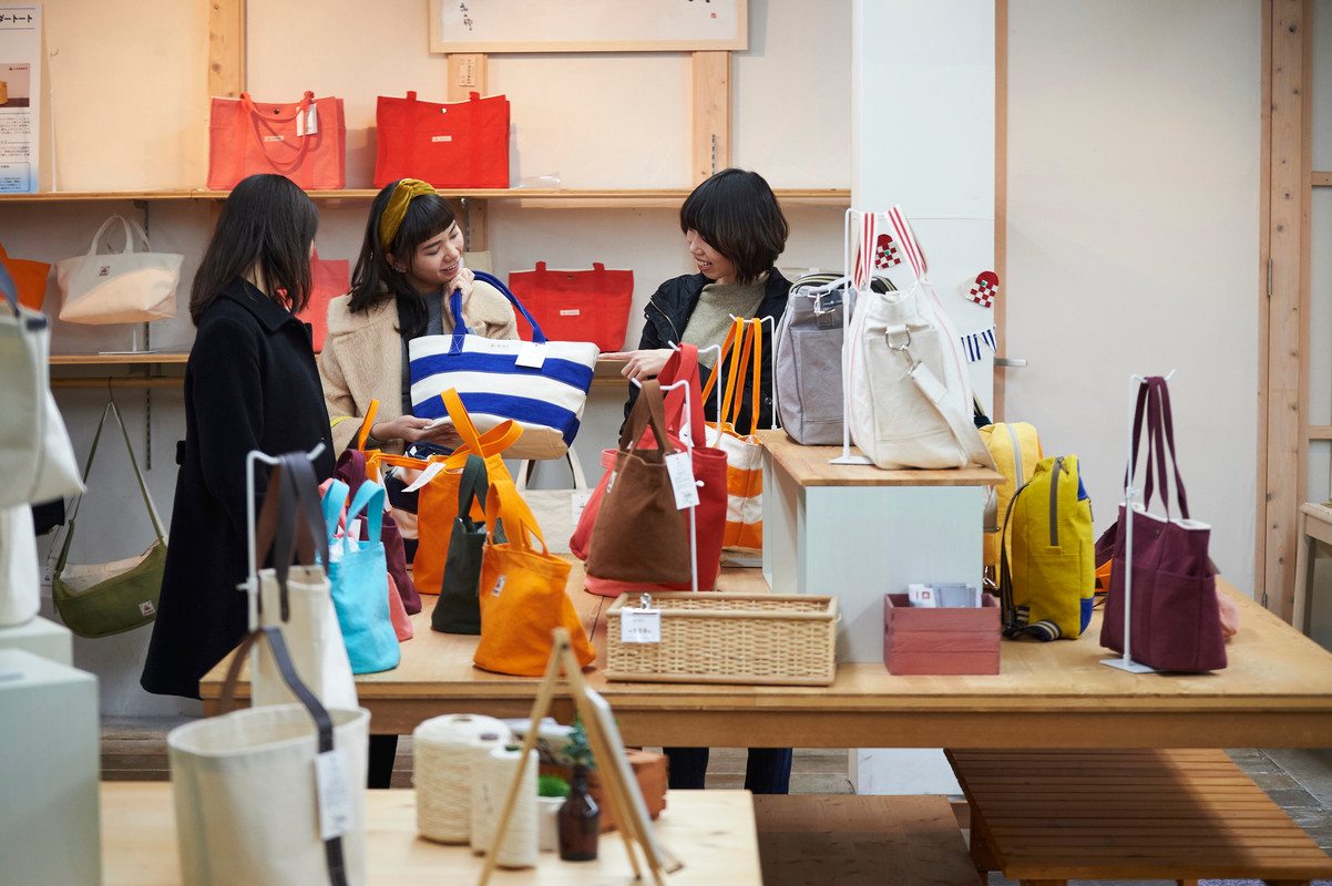 尾道帆布ショッピングイメージ