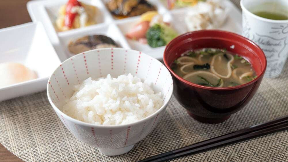 朝食ビュッフェ