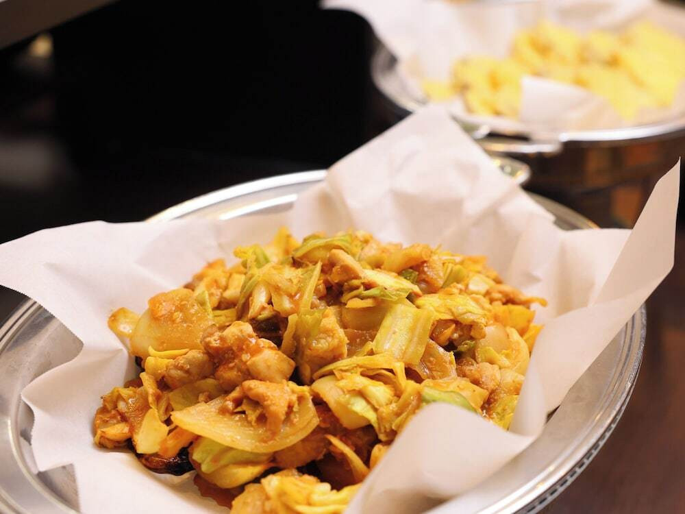 朝食ビュッフェ