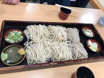 「寝覚屋半兵エ」 料理 76182736 お三人様用・半枚+普通盛り2220円(合い盛り)
