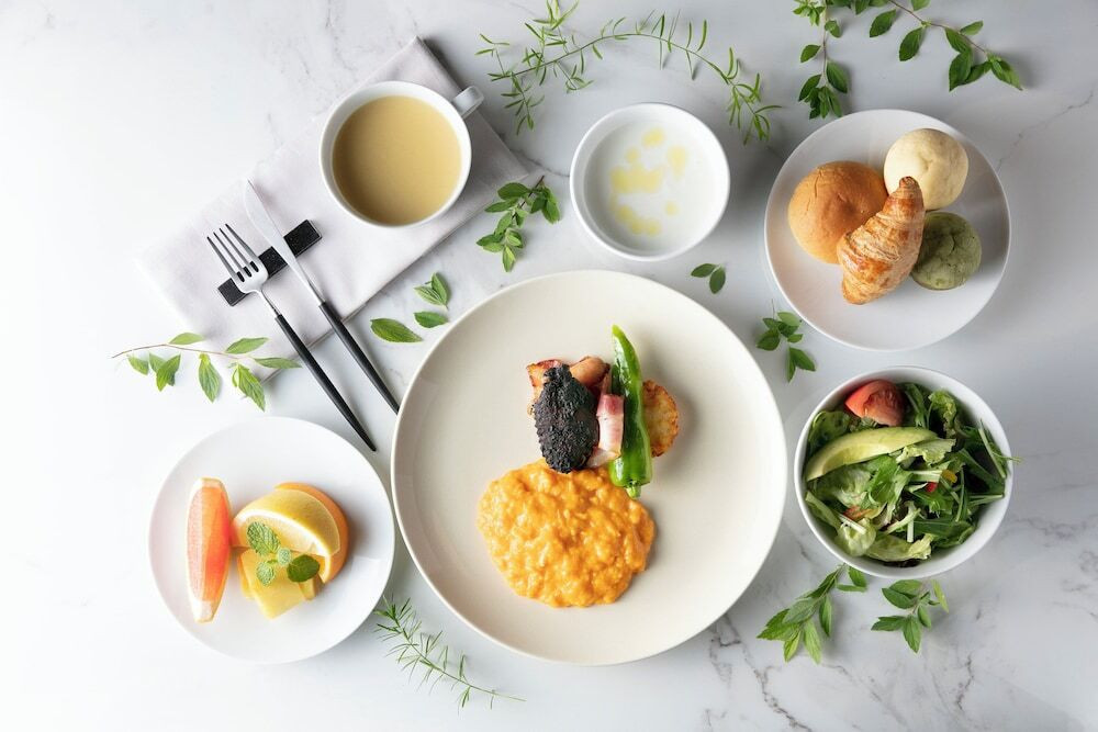 おしゃれ空間で味わう、セミブッフェスタイルの良質な朝食4573725