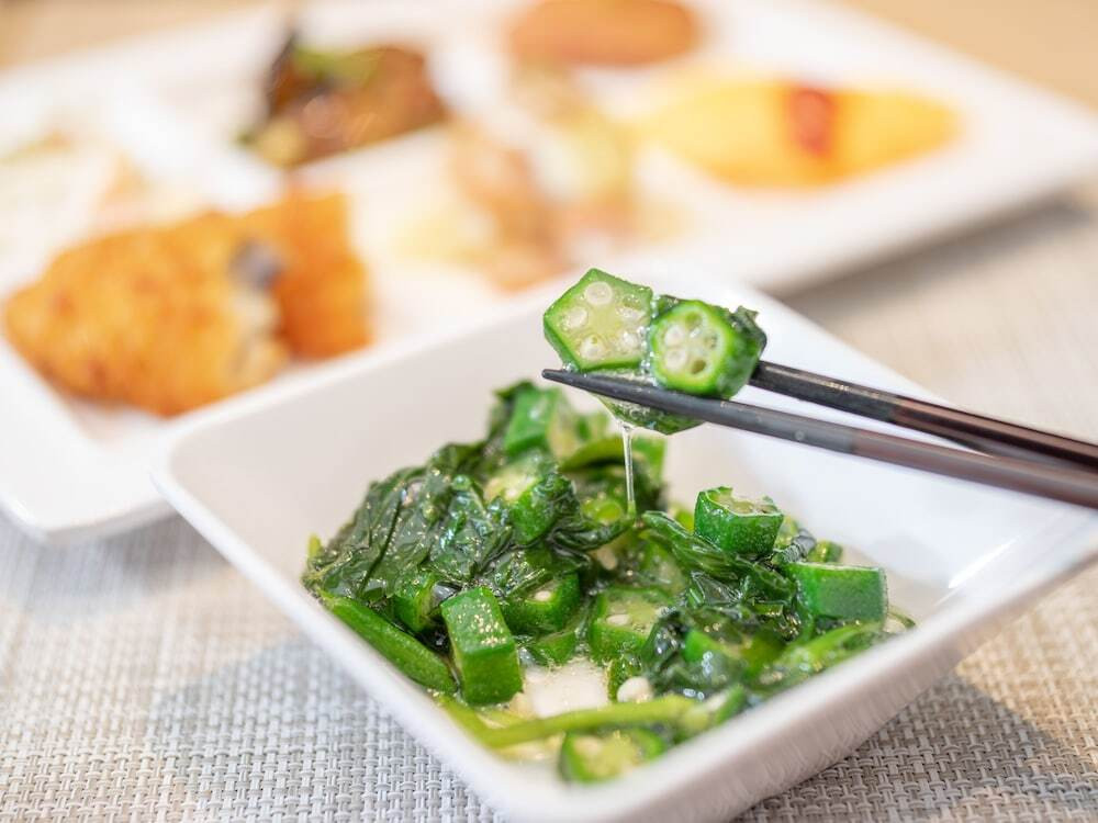 朝食ビュッフェ