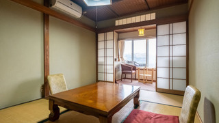 眺望のよい　和室6畳 (付近にレストラン無し, チェックイン午後6時まで)