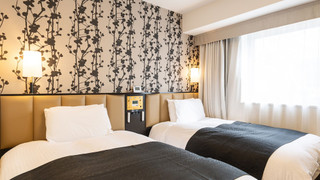 ツインルームシングルサイズベッド 2 台禁煙