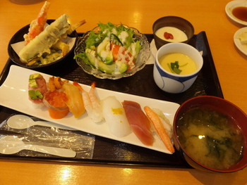 「海天丸 北23条店」料理 1001951 女子会セット　１０２６円　【　２０１４年９月　】