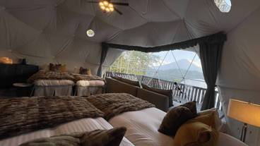 ラグジュアリードーム ジュピターから眺める富士山 / 3