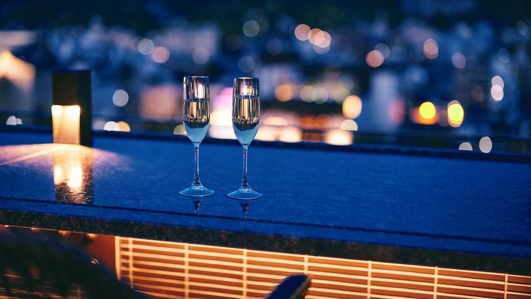 空庭テラスのバータイム例 / 3