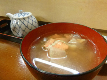 「すし処 北の旬」料理 1131305 セルフの三平汁（サービスでした＾＾）