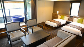 [テラス露天風呂]付2ベッドルームスイート 禁煙 - 宿泊されるお客様(お子様含む)を含めた人数検索をした上ご予約頂きますようお願い致します