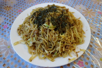 「篠田 そば店」料理 1157354 焼きそば 中 ５００円