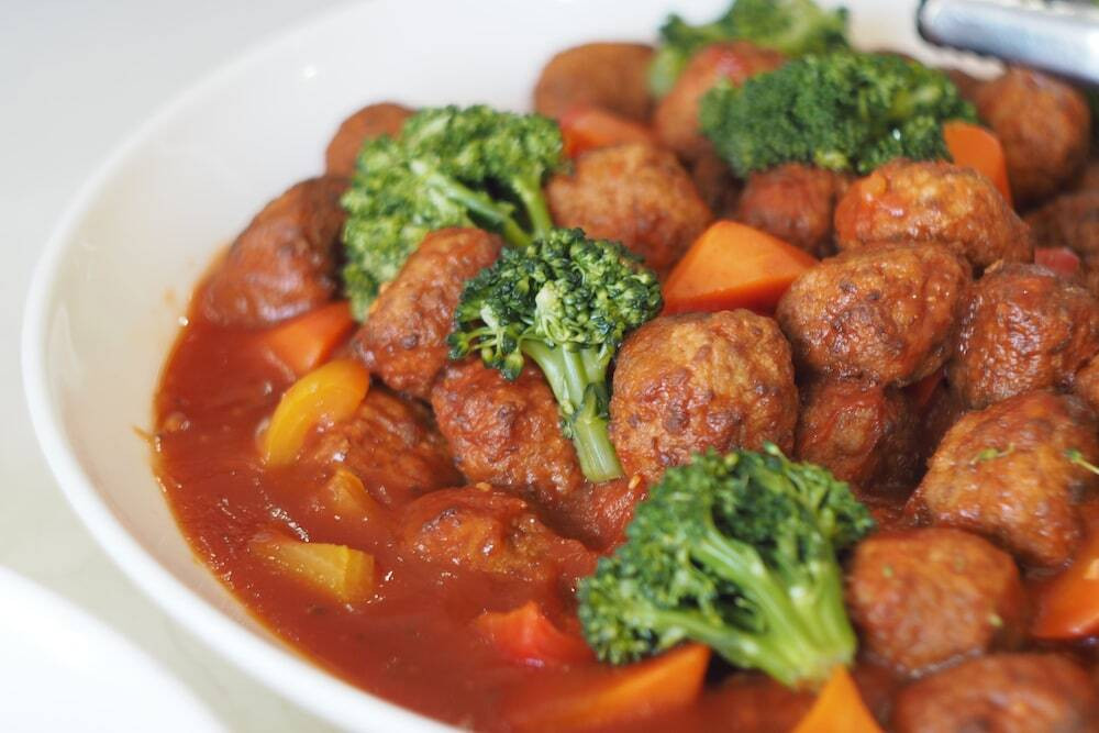 朝食ビュッフェ