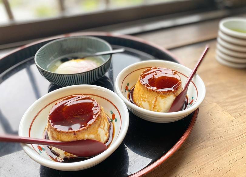 岡本屋売店／元祖地獄蒸しプリン / 3