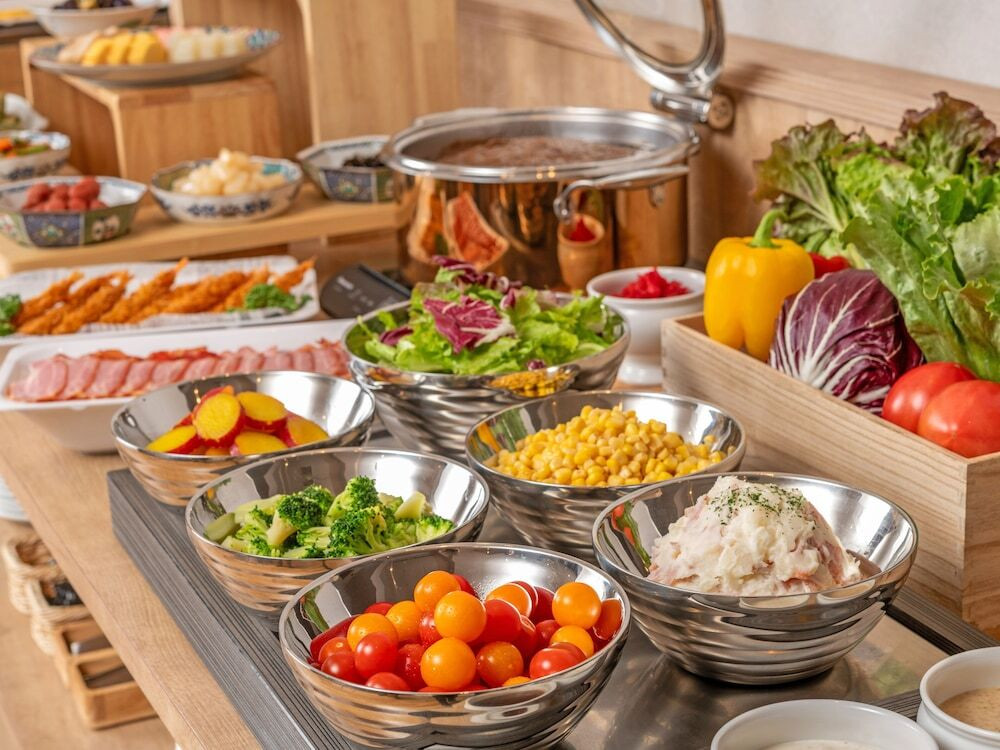 朝食ビュッフェ