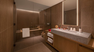 デラックス ルーム シングルベッド 2 台 ガーデンビュー