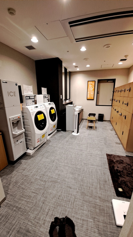 大浴場の脱衣場