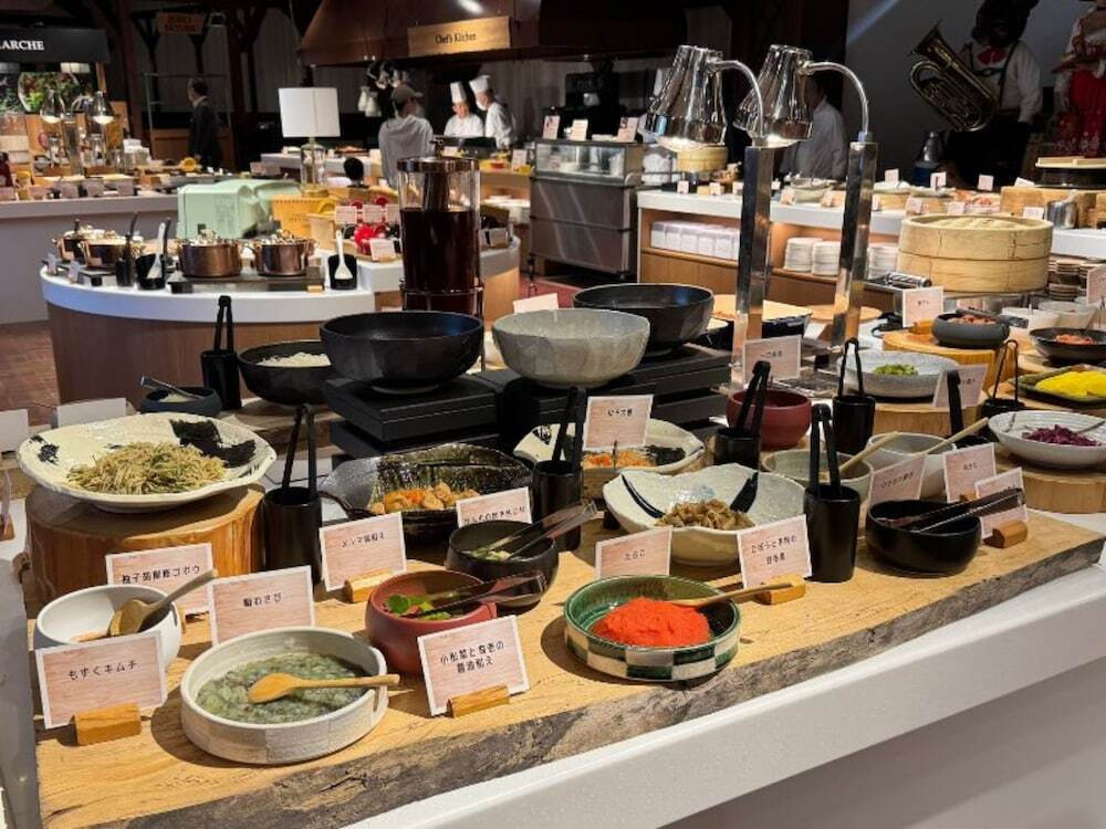 朝食ビュッフェ
