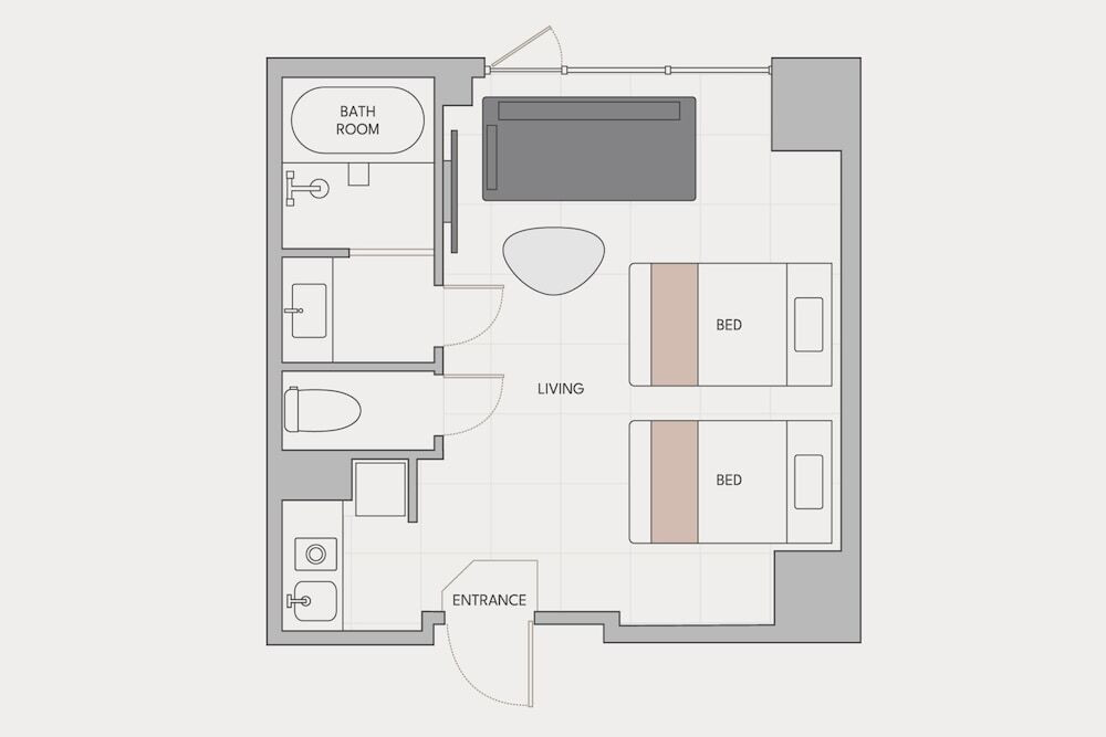 客室の設備とサービス