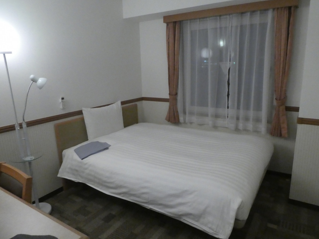 ベッドは広いよ