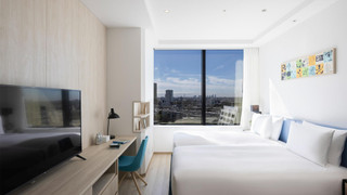 ツイン (ソファベッド付き)