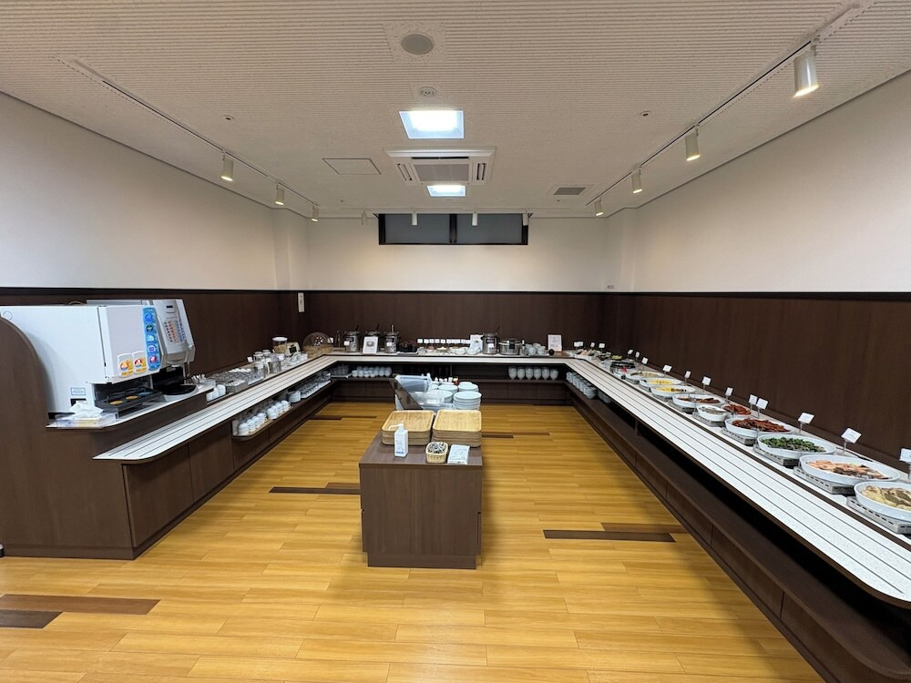 朝食ビュッフェ