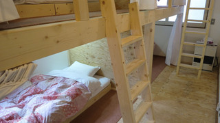 男性専用ドミトリー4人部屋 2ベッド利用