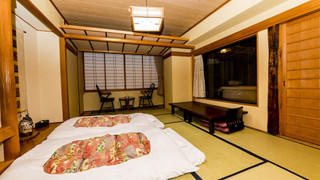 森山館露天風呂付き客室