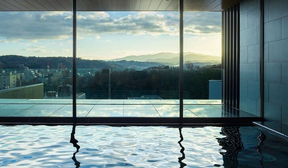 大浴場からの眺め(朝) / 2