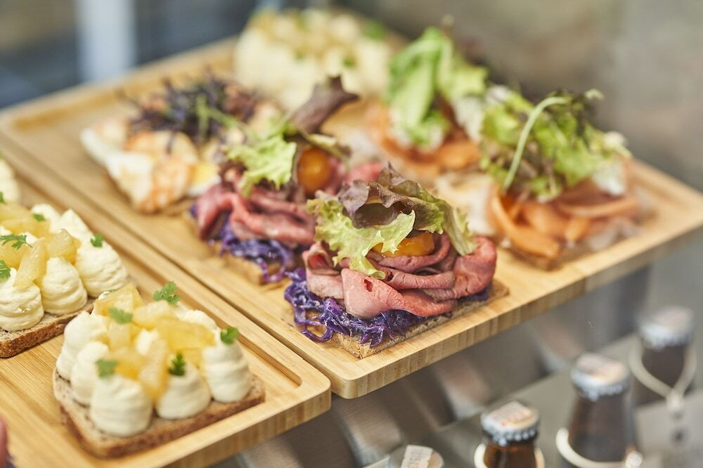 朝食ビュッフェ