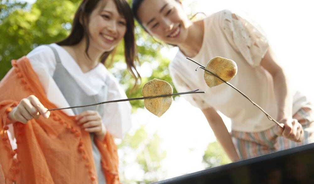 せんべい焼き体験 / 1