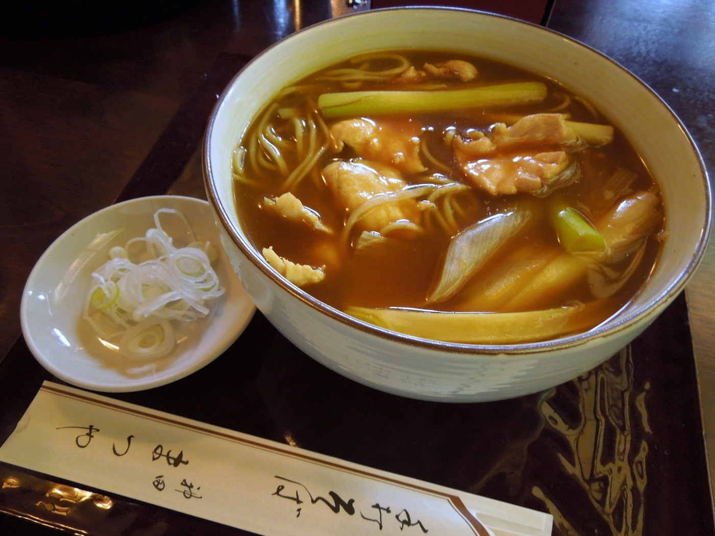「神田まつや」料理 964935 カレー南ばんそば(2013.1)
