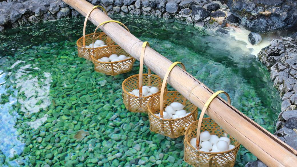 温泉卵づくり体験 / 2