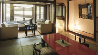 露天風呂付き客室　メゾネット