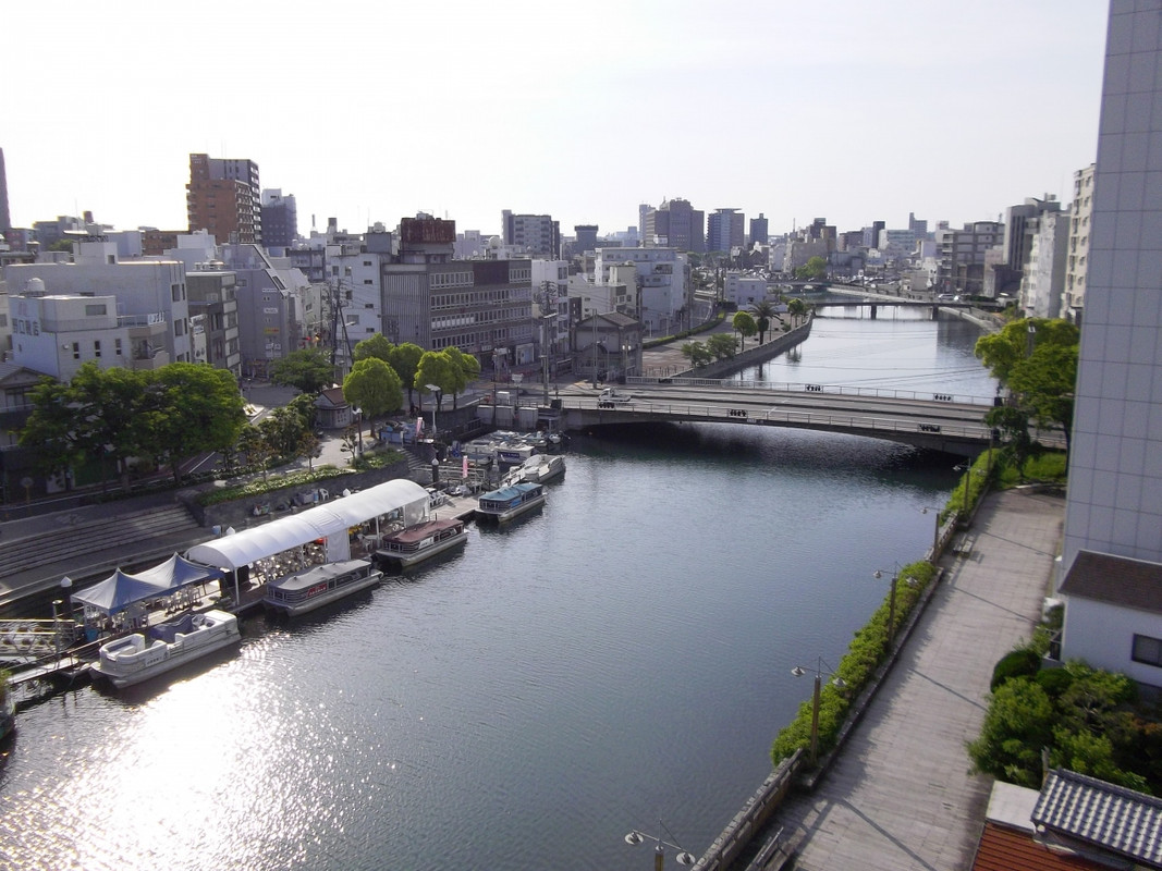 屋上からの眺望は素晴らしい！
