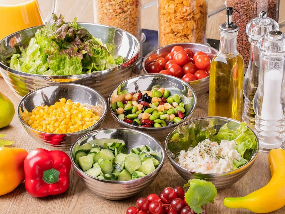 朝食ビュッフェ サラダ