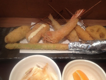 「源MOTO」料理 582902 特選串揚げランチ1000円