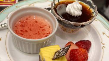 朝食ビュッフェのスイーツメニュー / 3